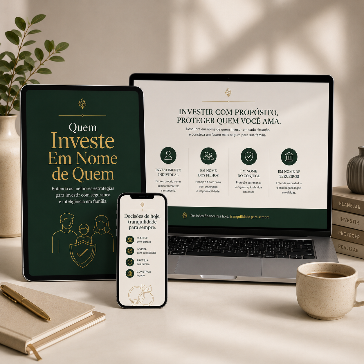 Mockup Quem Investe Em Nome de Quem